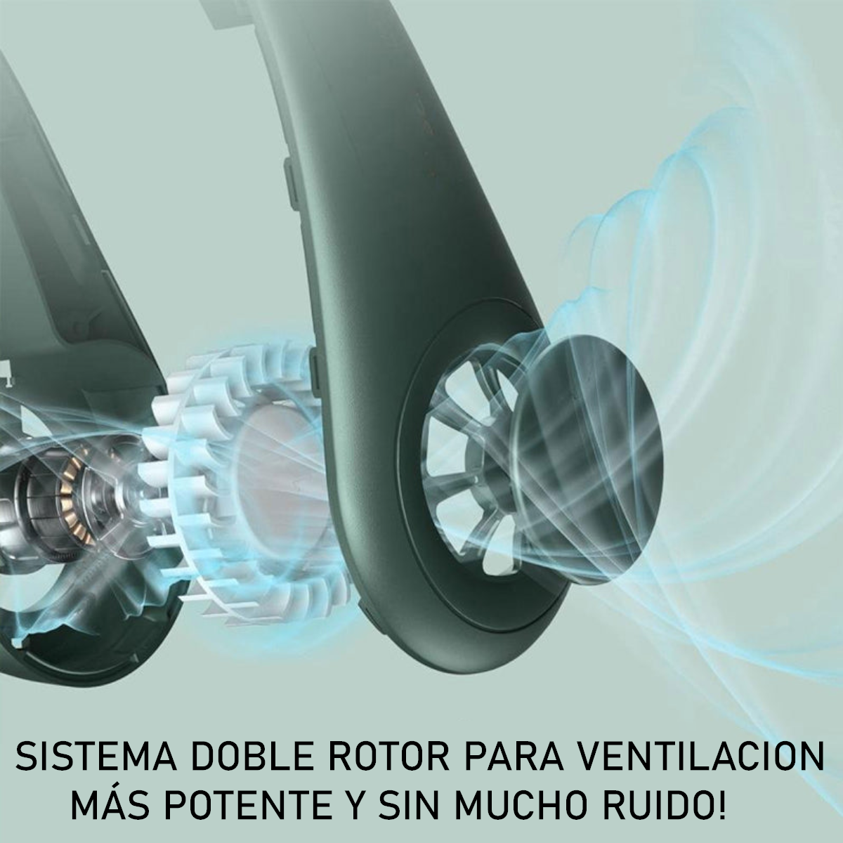 VENTILADOR DE CUELLO PORTATIL - COOLERS PLUS™