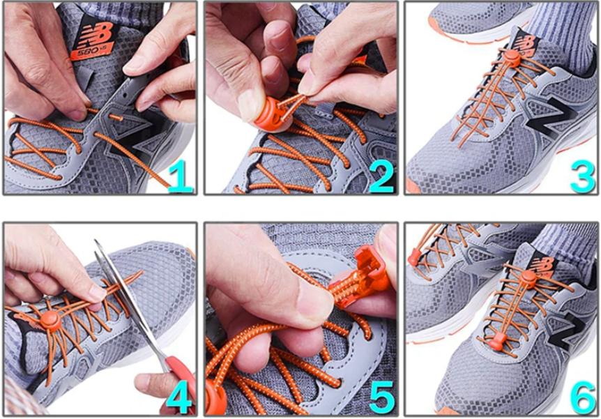 Cordones Elasticos para Zapatillas