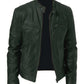 Chaqueta de cuero de hombre 100% a mano - LEATHERJACKET™