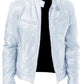 Chaqueta de cuero de hombre 100% a mano - LEATHERJACKET™