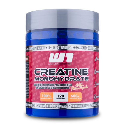 Creatina Monohidratada Winkler Nutrition 600g (120 porciones)