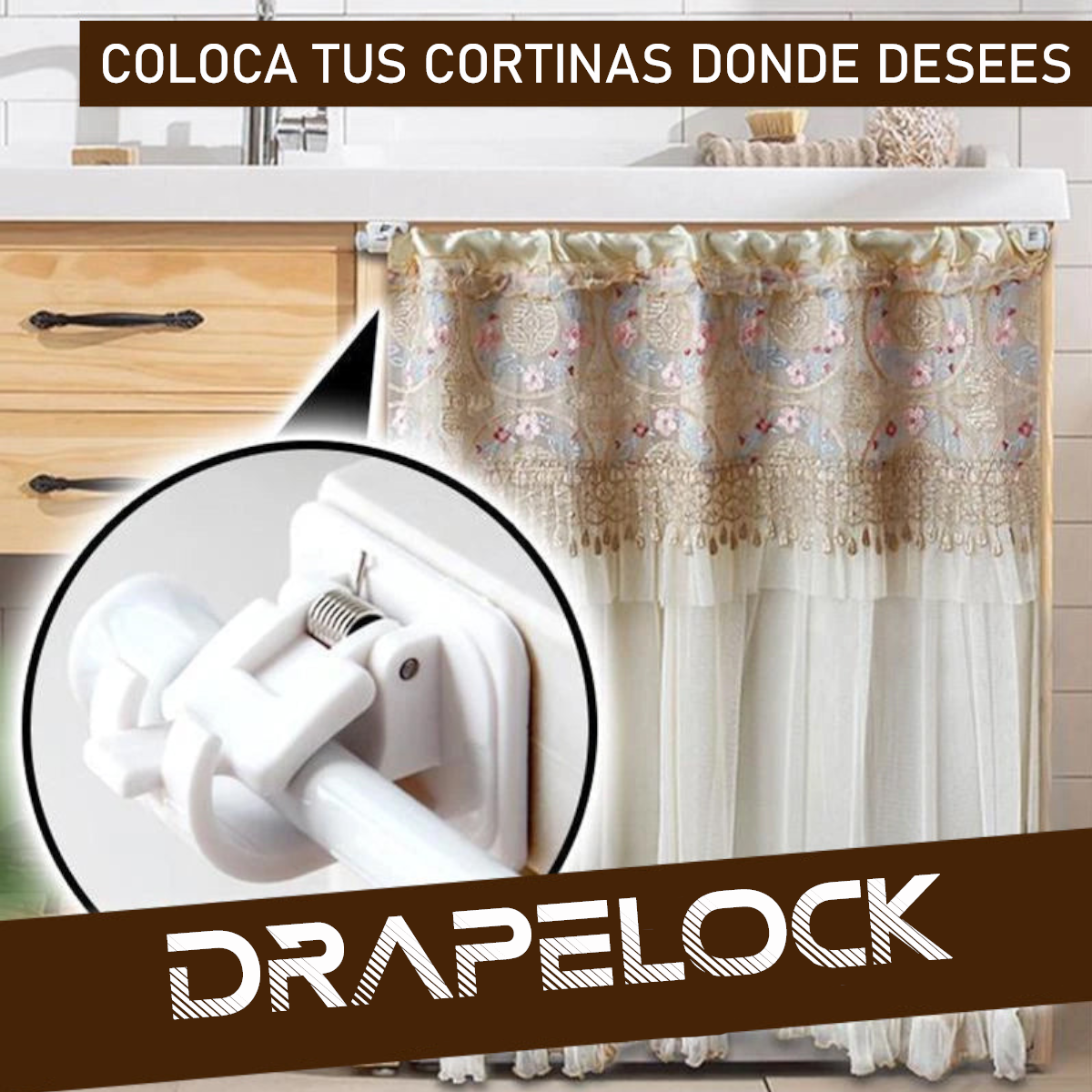 SOPORTE DE BARRA - DRAPELOCK™