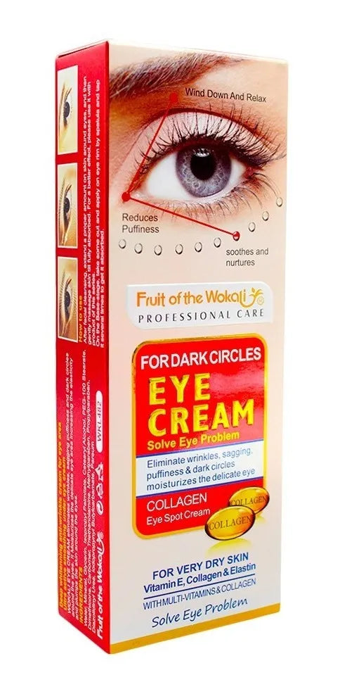 Crema de Ojos Anti Ojeras y Arrugas Premium