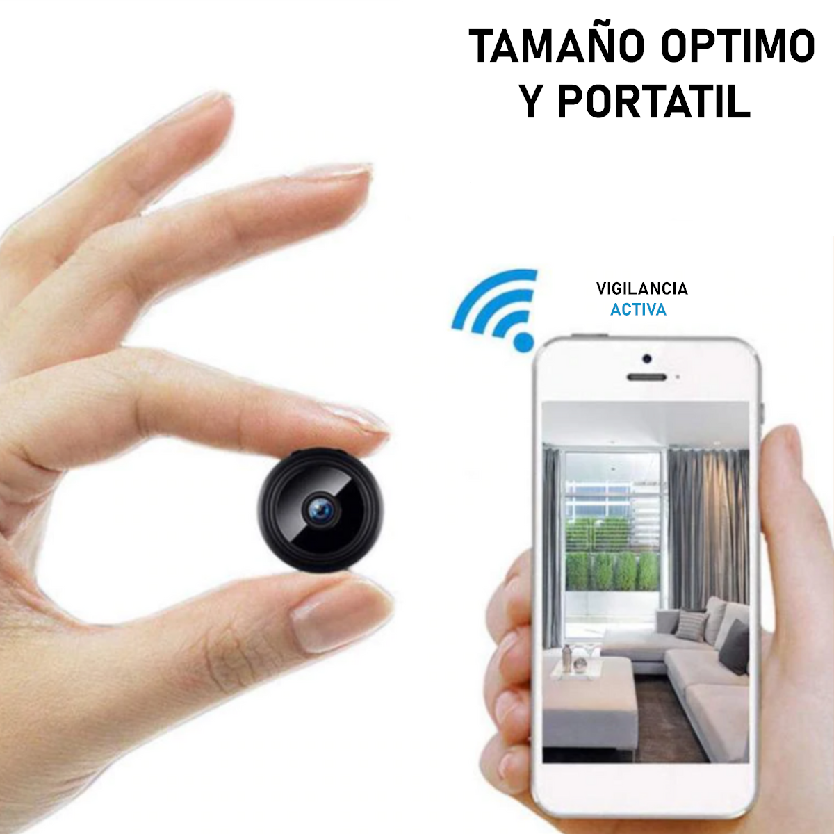 Mini Cámara de Seguridad wifi - EYESIGHTER PREMIUM™