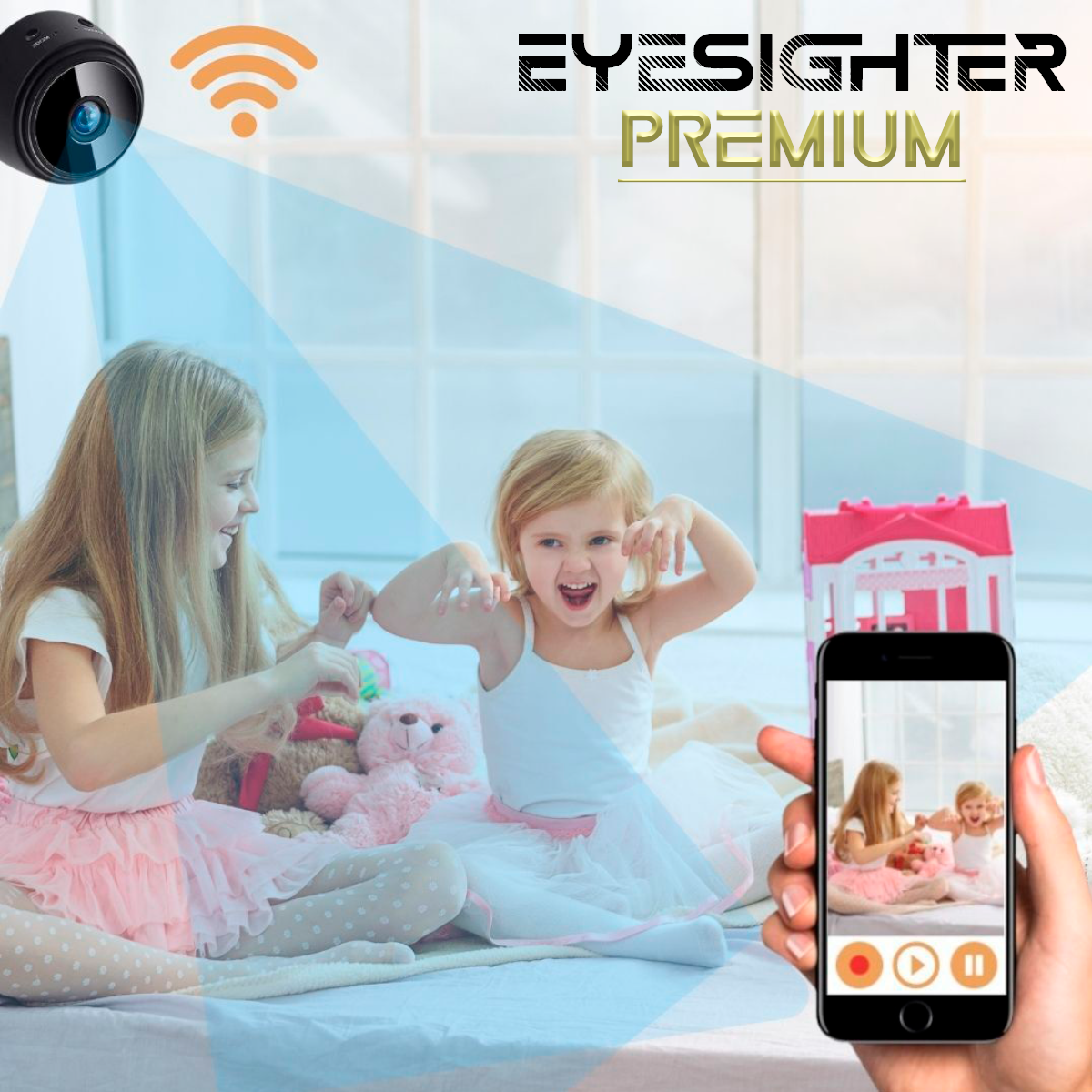 Mini Cámara de Seguridad wifi - EYESIGHTER PREMIUM™