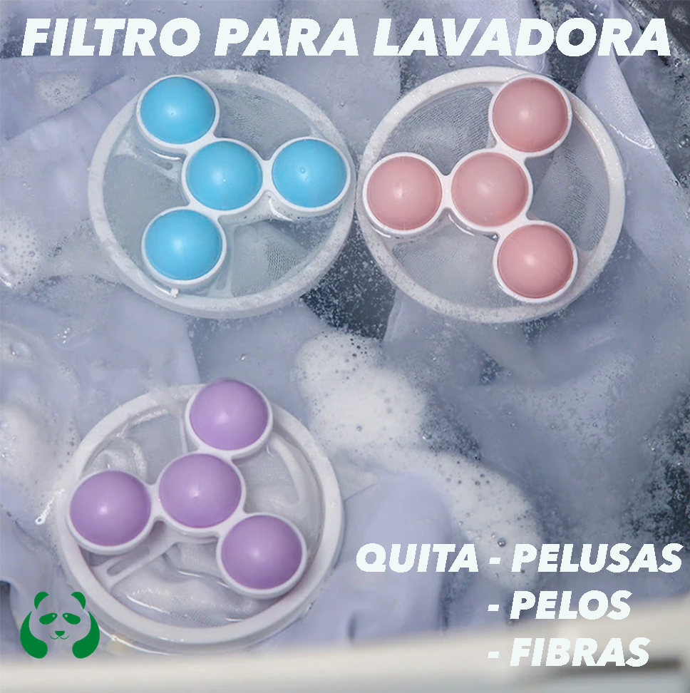 Filtro quita pelusas para lavadora - CleanClothes®