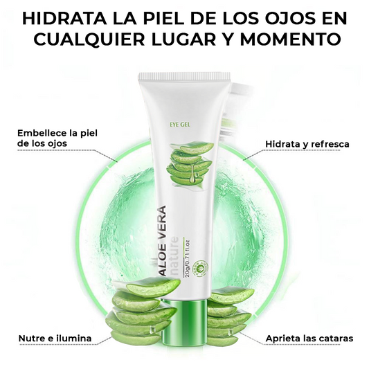 Crema para eliminar ojeras de aloe vera - Nature™