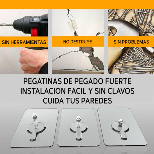 Ganchos autoadhesivos extra fuertes - HOOK TOOL™