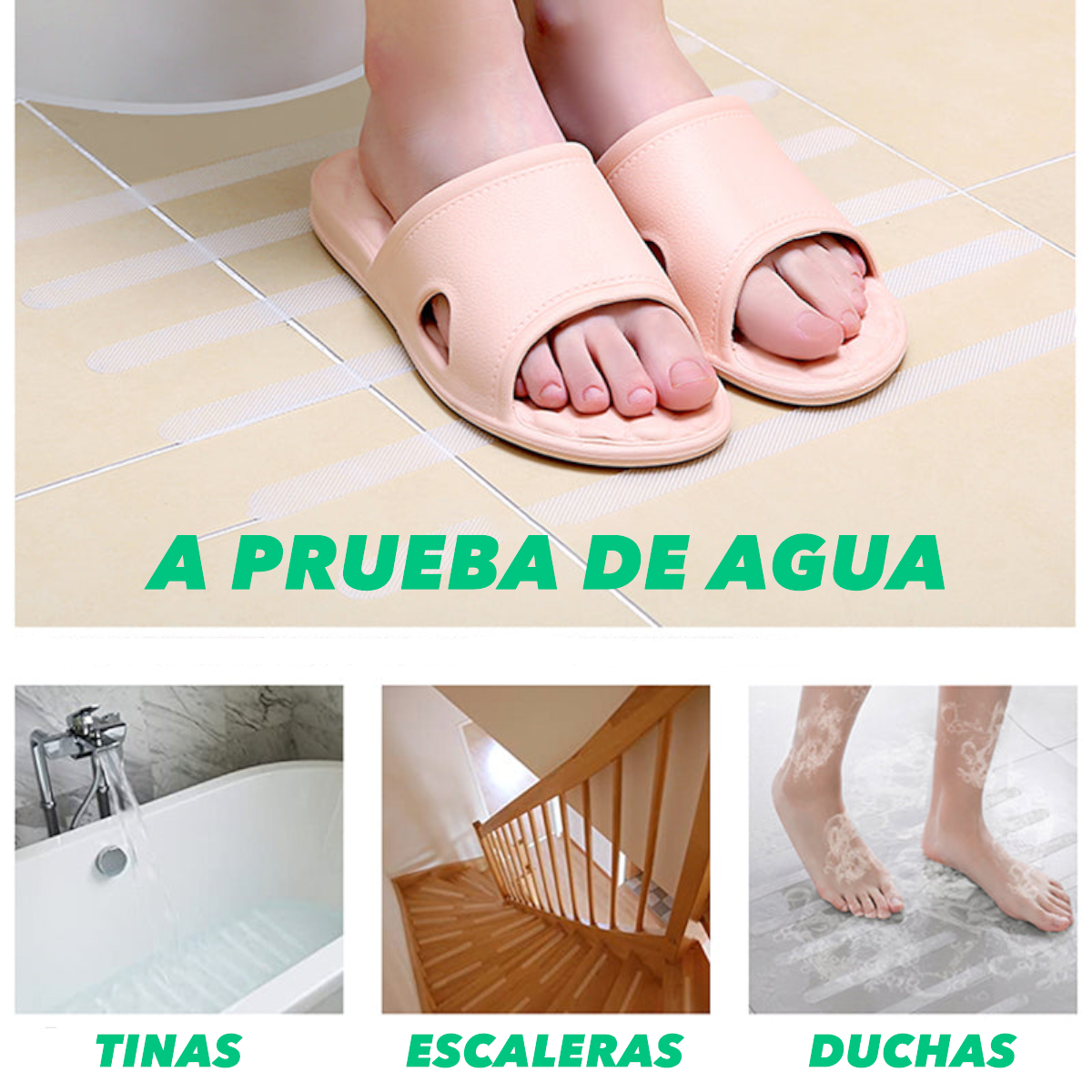 CINTA PARA DUCHA ANTICAIDAS - GLOWERS™