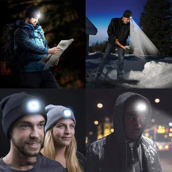 Gorro térmico con luz LED - Heat LED™