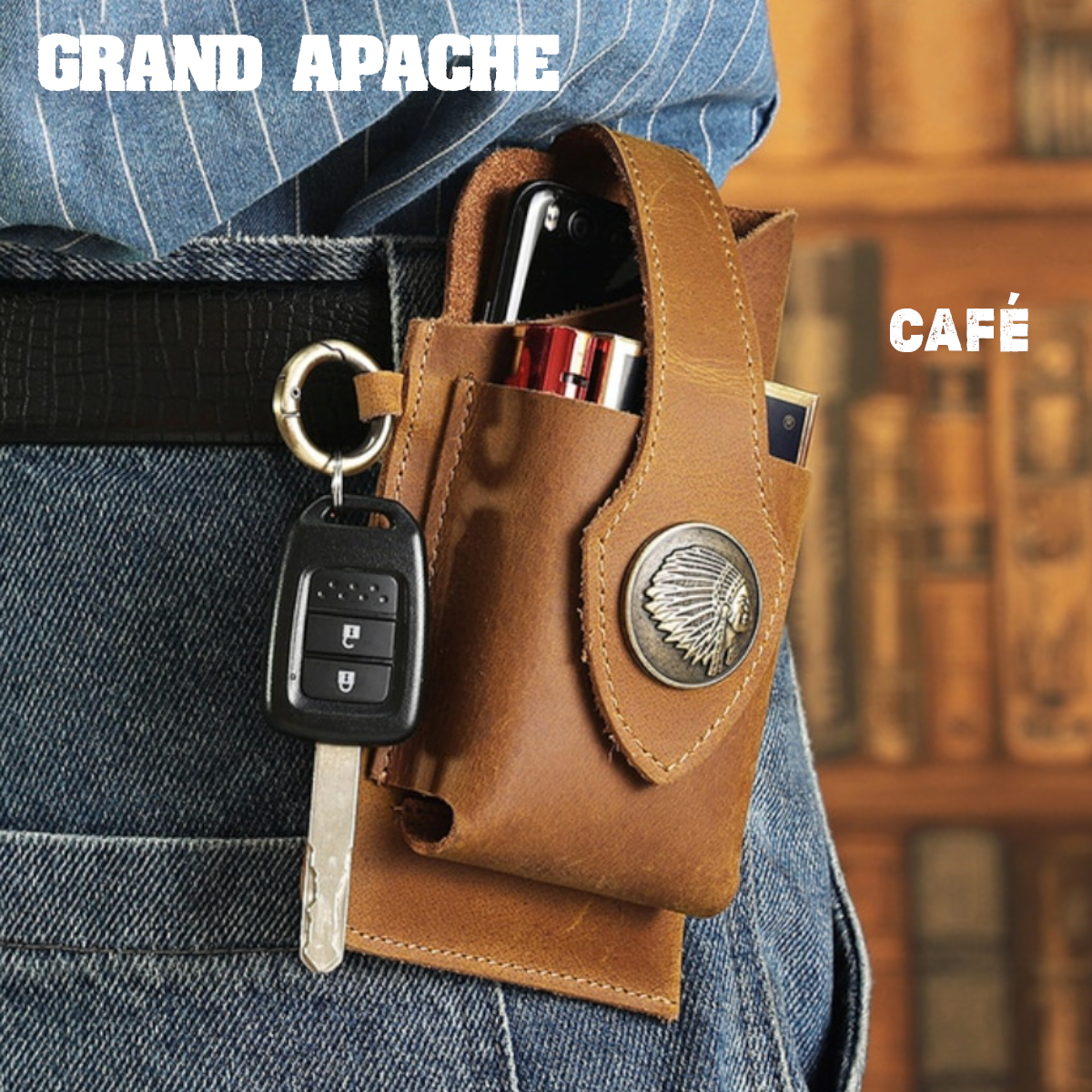 CARTERA DE CUERO - GRANDAPACHE™