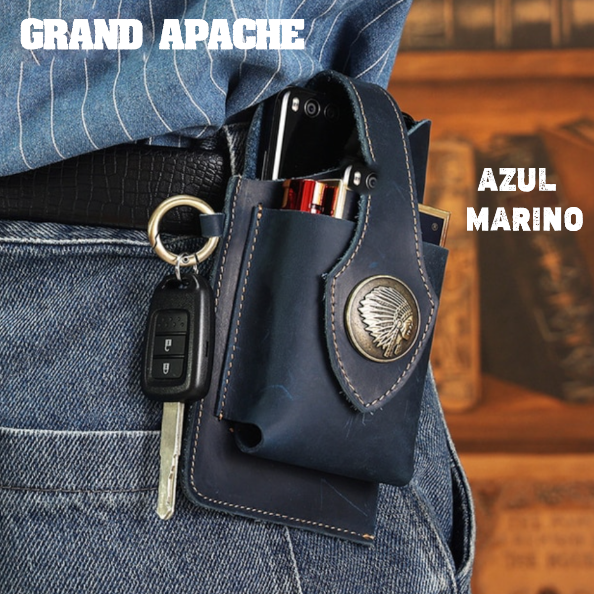 CARTERA DE CUERO - GRANDAPACHE™