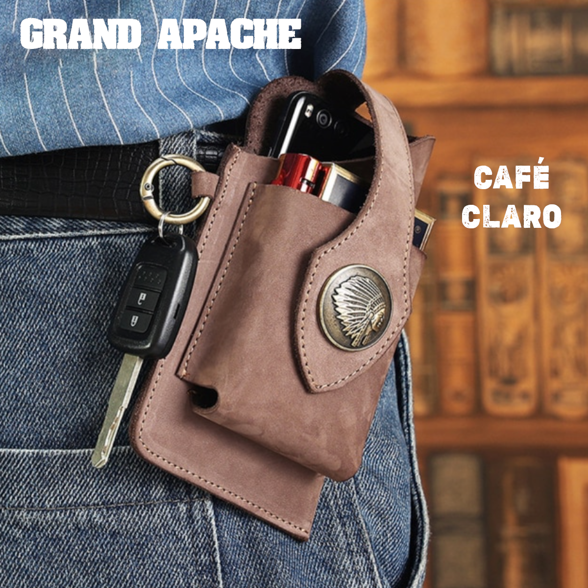 CARTERA DE CUERO - GRANDAPACHE™