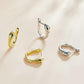 Aretes mini "Snake" -  Plata de 1º Ley S925