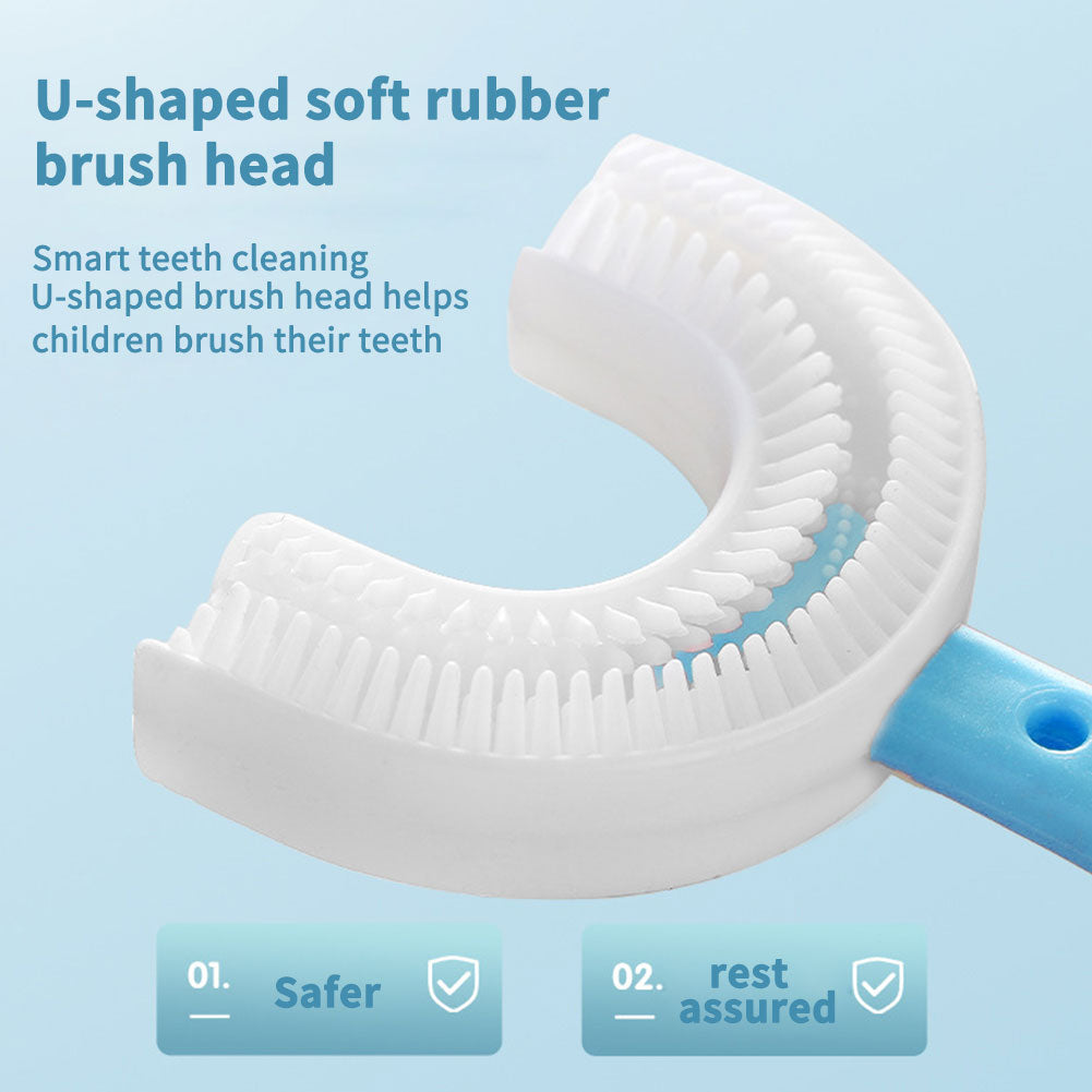 COMPRE 2 OBTENGA 1 GRATIS🎁360 ° Cepillo de dientes en forma de U para niños - yudachile