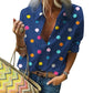 Blusa  - Colorful Topos