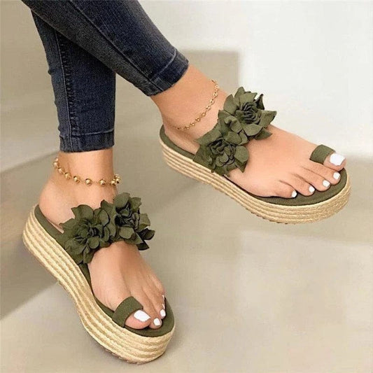 Sandalias con plataforma - Roses