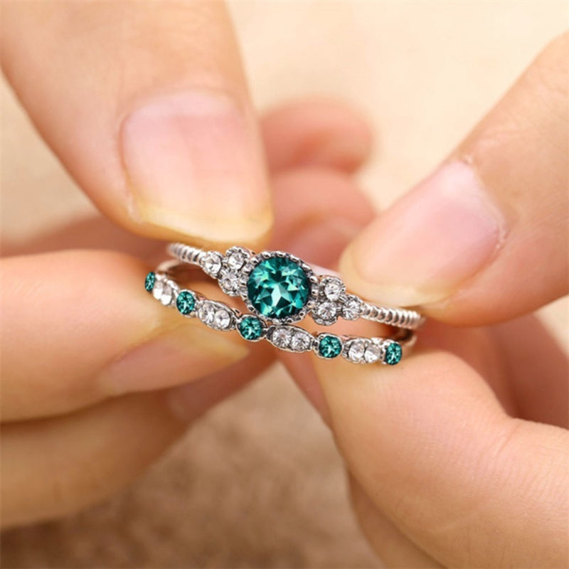 Anillo - Crystal Green