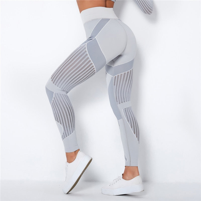 Leggings de malla sin costuras - yudachile