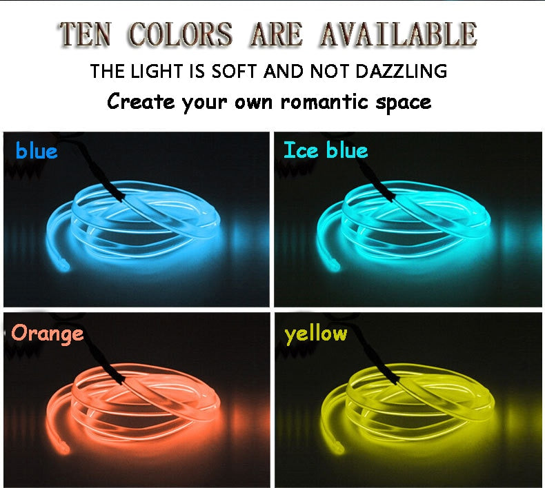 Luces ambientales interiores NeonCar ™ - yudachile