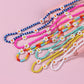 Collar " Gargantilla Margarita " - Cuentas Coloridas