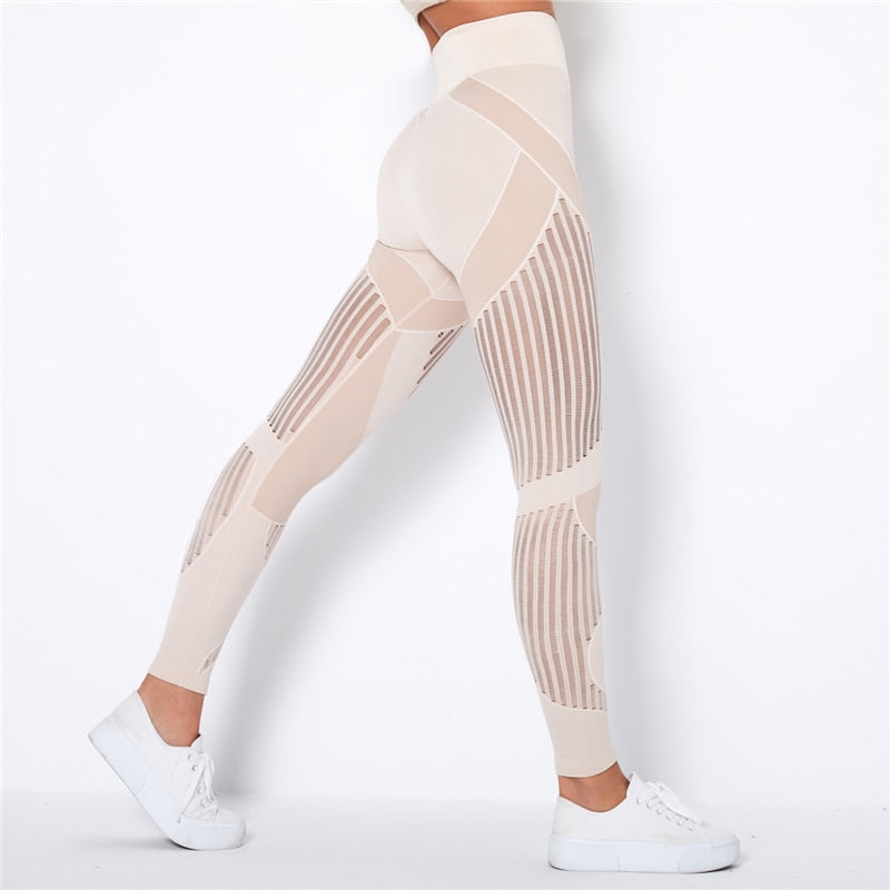 Leggings de malla sin costuras - yudachile