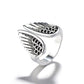 Anillo Ajustable Ángel en Plata 925