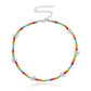 Collar " Gargantilla Margarita " - Cuentas Coloridas