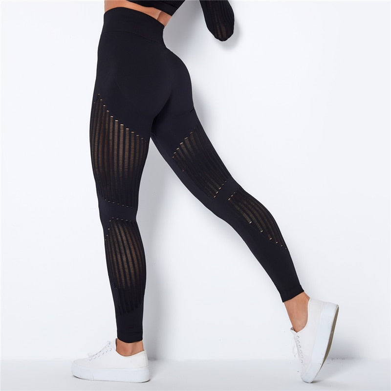 Leggings de malla sin costuras - yudachile