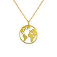 Colgante "Mundo" - Plata de 1º Ley S925
