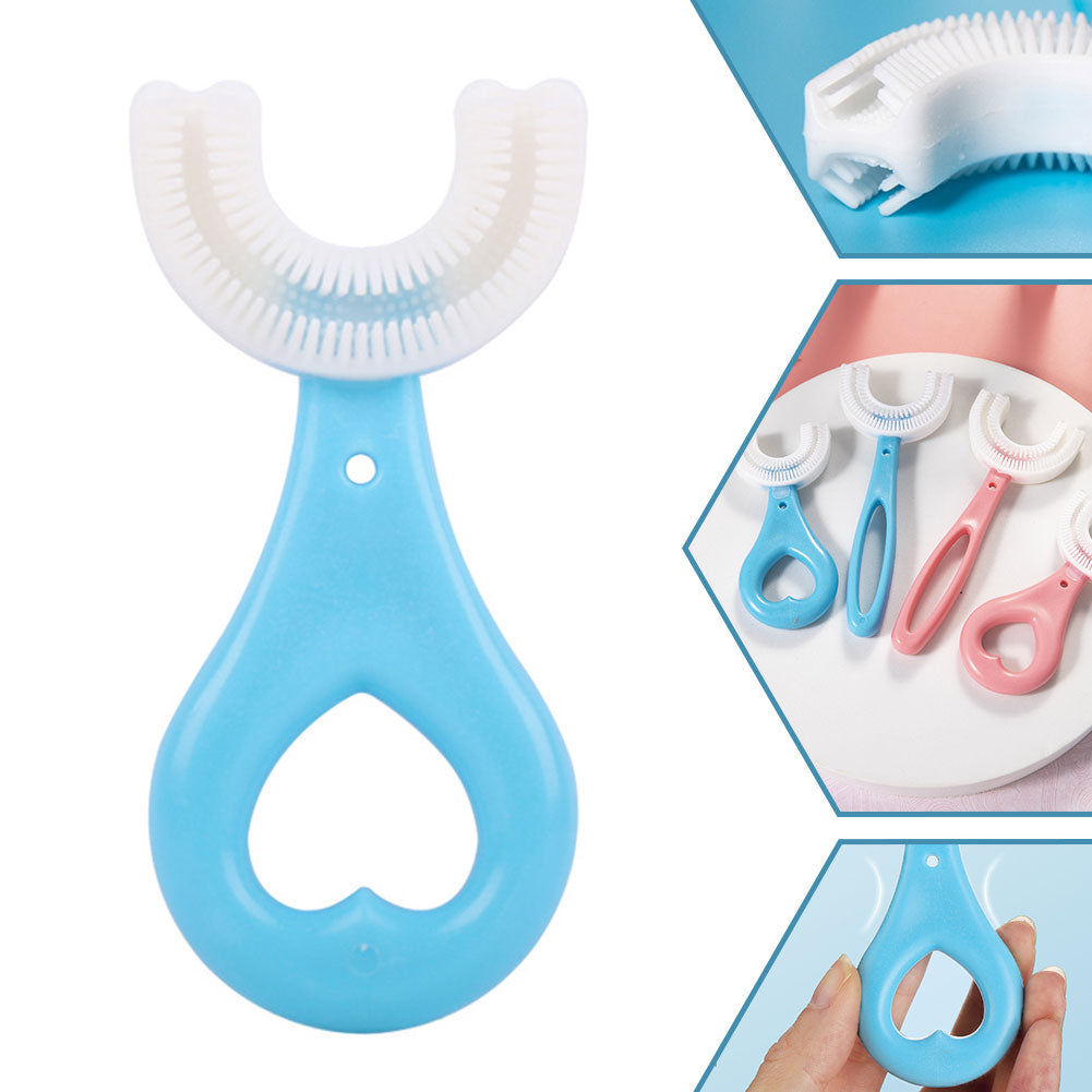 COMPRE 2 OBTENGA 1 GRATIS🎁360 ° Cepillo de dientes en forma de U para niños - yudachile