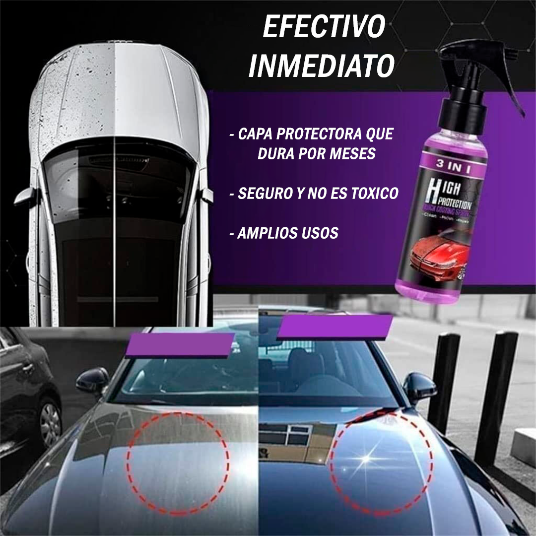 SPRAY PROTECTOR Y PULIDOR 3 EN 1 - HIGH PROTECTION™