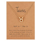 Collar "Signo del Zodiaco"