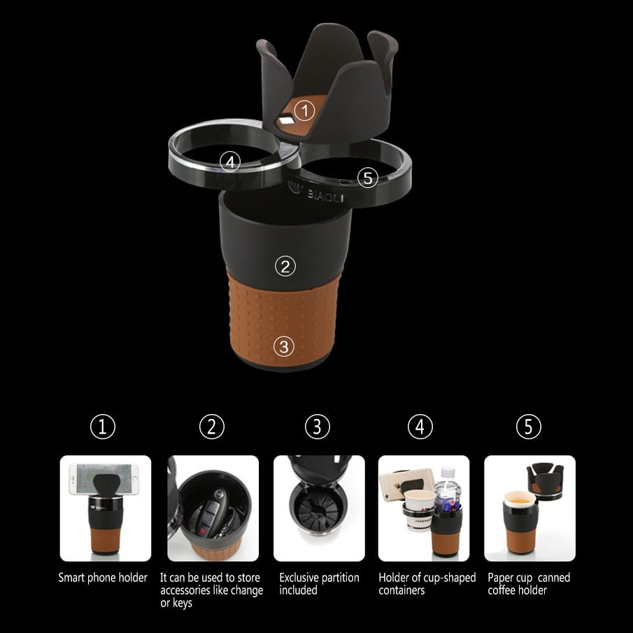 Organizador de almacenamiento de coche Auto-Mug - yudachile