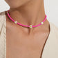 Collar " Gargantilla Margarita " - Cuentas Coloridas