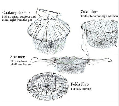 Cesta de freír extensible - yudachile
