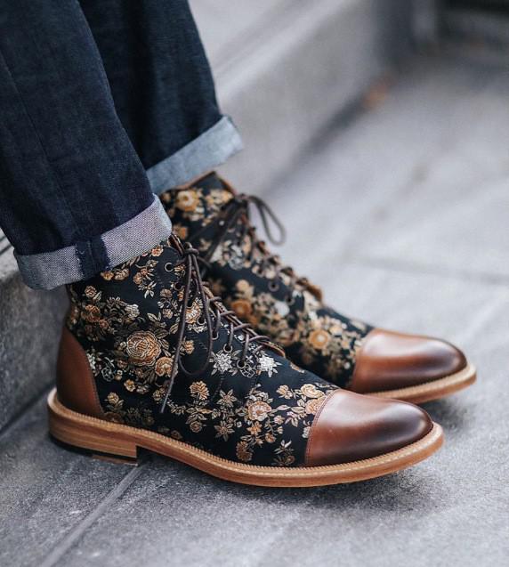 Botines - Floral