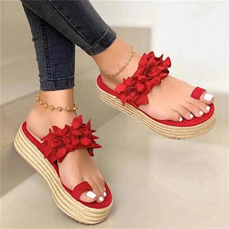 Sandalias con plataforma - Roses