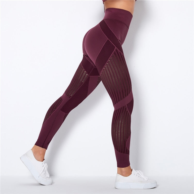 Leggings de malla sin costuras - yudachile