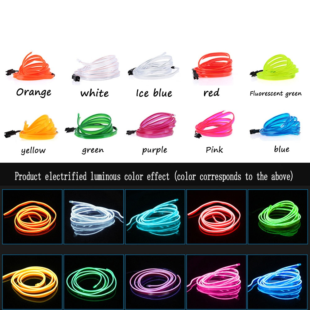 Luces ambientales interiores NeonCar ™ - yudachile