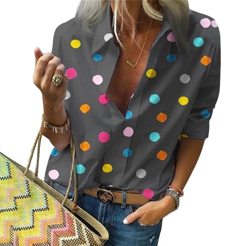 Blusa  - Colorful Topos