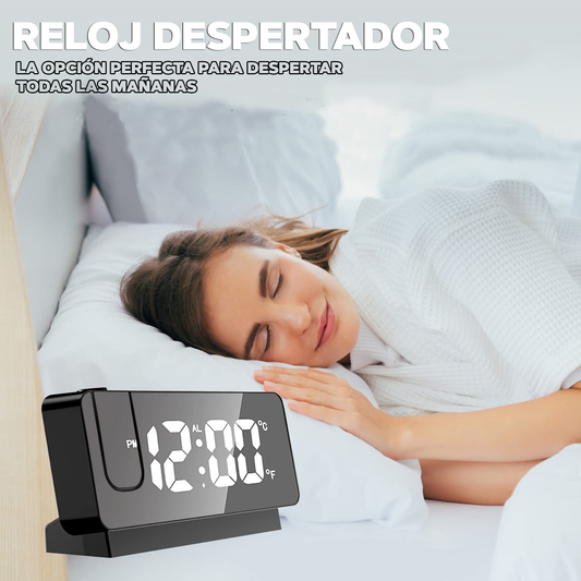 RELOJ CON PROYECTOR - HAPPYCLOCK™