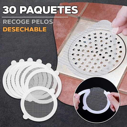 Pack de 30 Protectores de Drenaje anti Pelo - HAIR CATCHER™