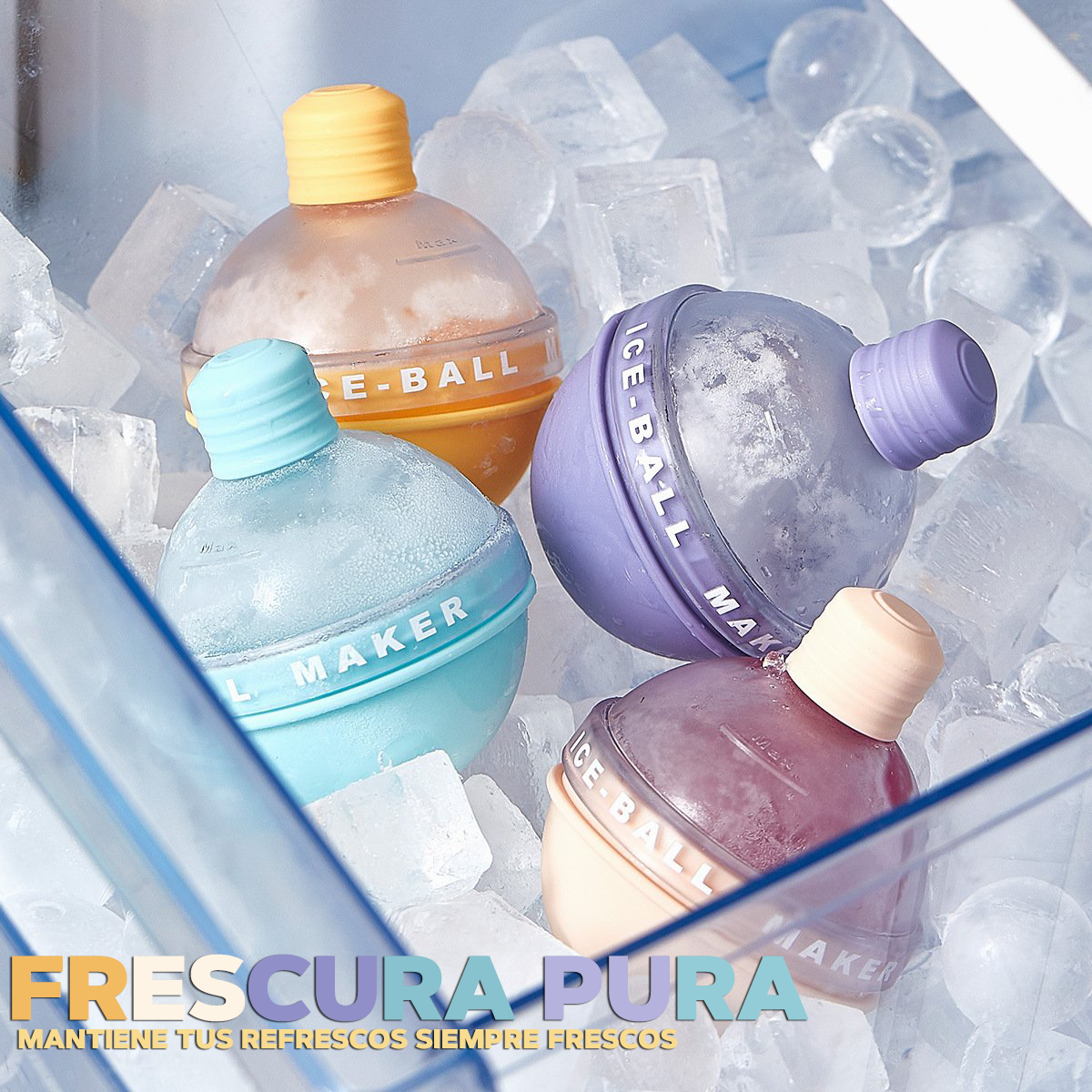 MOLDE DE HIELO EXTRA GRANDE - BIG ICE MAKER™