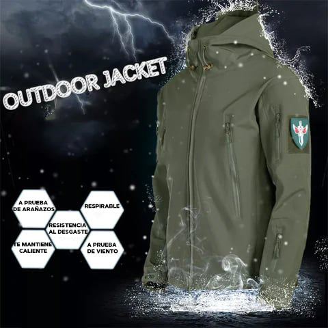 Chaqueta impermeable para hombres - Outdoor Jacket™