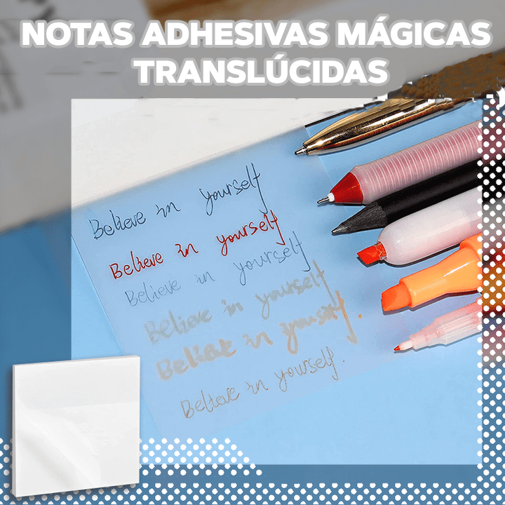 Notas adhesivas translúcidas mágicas - Post-it™