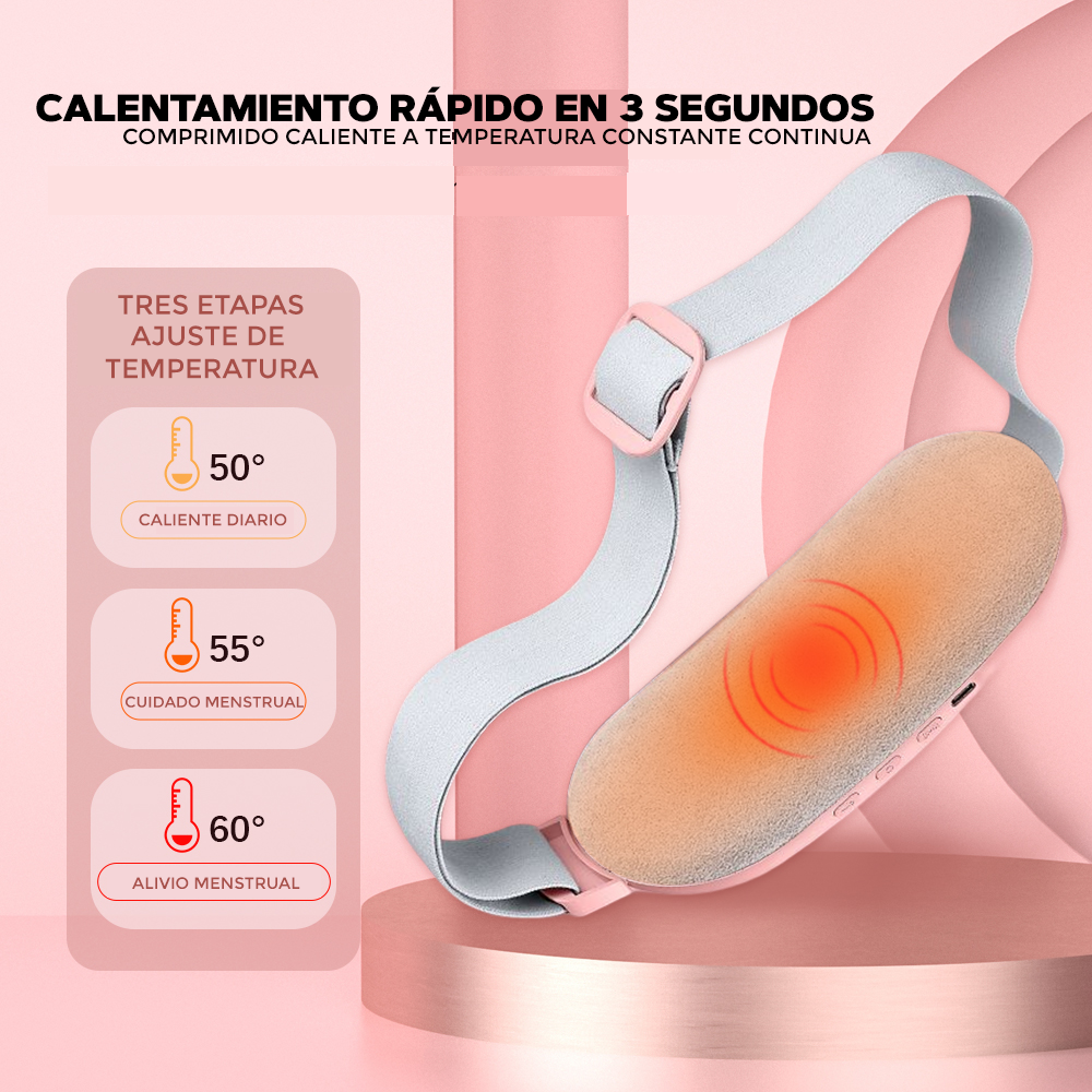 CINTURÓN ALIVIADOR-MASAJEADOR MENSTRUAL  - EVA RELEAF™