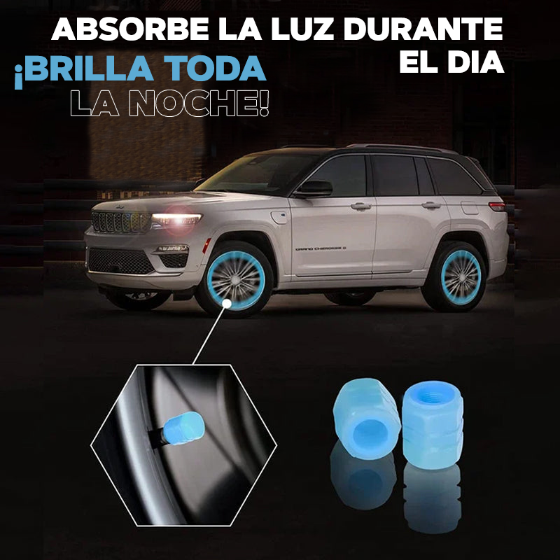 TAPA NEUMATICO FLUORESCENTE - LIGHT TIRES™