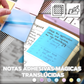 Notas adhesivas translúcidas mágicas - Post-it™