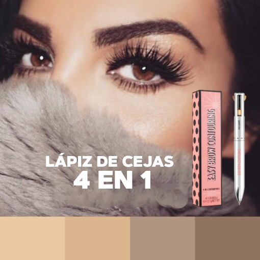 Lapiz de cejas 4 en 1 - PENIUM®